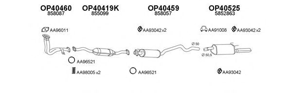 Система выпуска ОГ VENEPORTE 770112