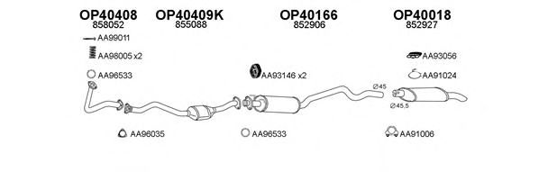 Система выпуска ОГ VENEPORTE 770118