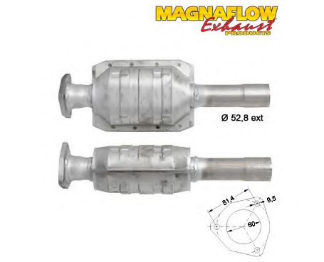 Катализатор MAGNAFLOW 81875