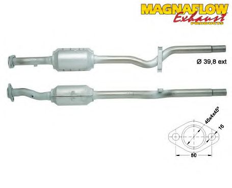Катализатор MAGNAFLOW 81844