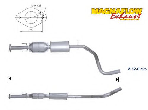 Катализатор MAGNAFLOW 61802D