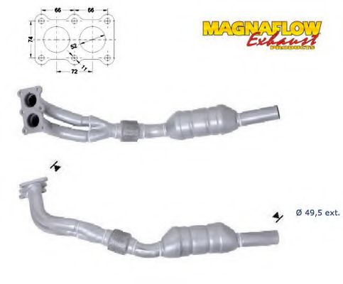 Катализатор MAGNAFLOW 88842