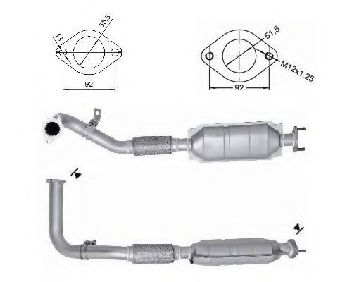 Катализатор MAGNAFLOW 63410D