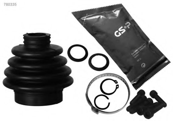 Монтажный комплект, сильфон приводного вала GSP 780335