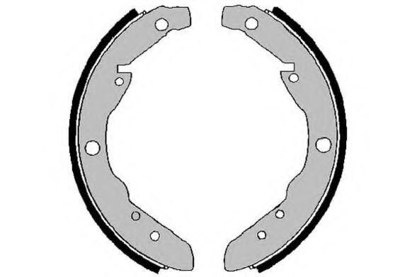 Комплект тормозных колодок RAICAM RA24050