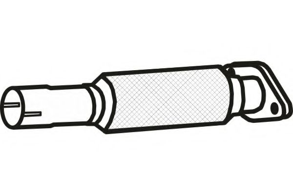 Труба выхлопного газа FENNO P2477