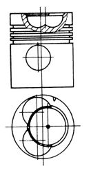 Поршень KOLBENSCHMIDT 93659600