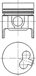 Поршень KOLBENSCHMIDT 94756600