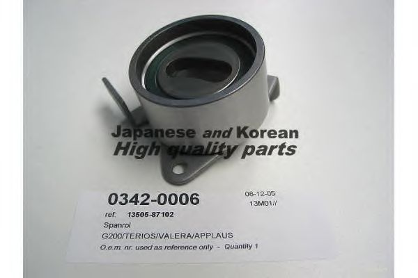 Натяжной ролик, ремень ГРМ ASHUKI 0342-0006