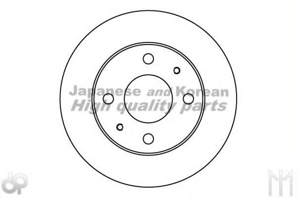Тормозной диск KAWE 38103