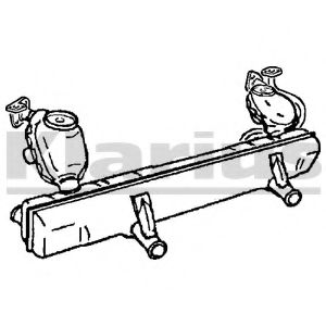 Средний глушитель выхлопных газов KLARIUS 210267