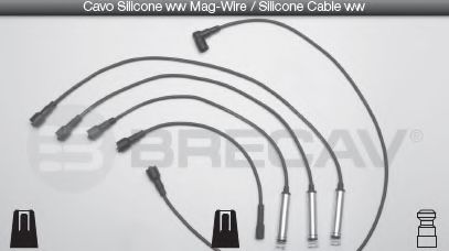 Комплект проводов зажигания BRECAV 09.516