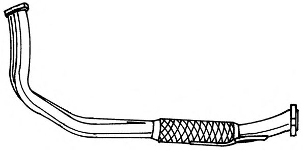 Труба выхлопного газа SIGAM 16148