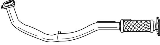 Труба выхлопного газа SIGAM 38119