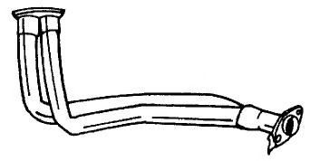 Труба выхлопного газа SIGAM 40107