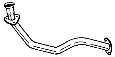 Труба выхлопного газа TESH 130063