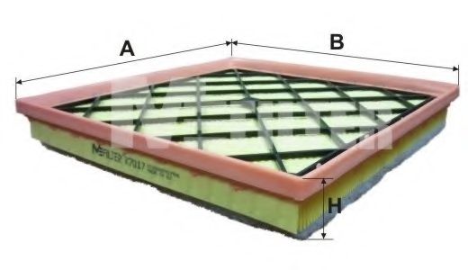 Воздушный фильтр MFILTER K 7017