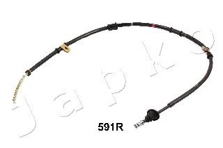 Трос, стояночная тормозная система JAPKO 131591R