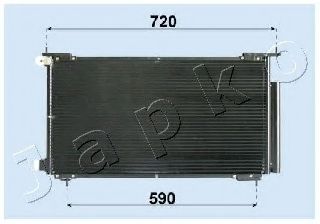 Конденсатор, кондиционер JAPKO CND193013