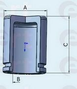 Поршень, корпус скобы тормоза ERT 150803-C