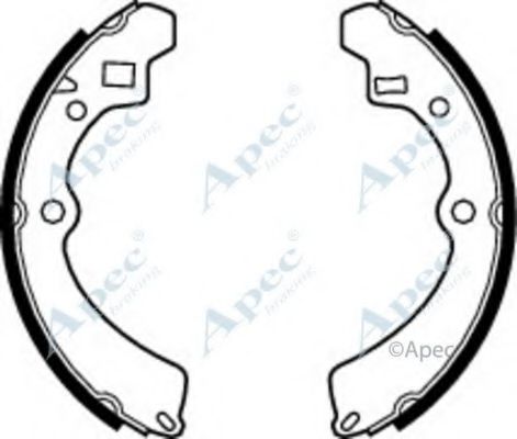 Тормозные колодки APEC braking SHU481