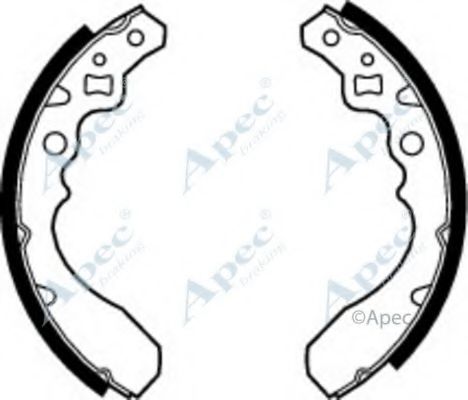 Тормозные колодки APEC braking SHU490