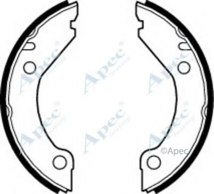 Тормозные колодки APEC braking SHU374