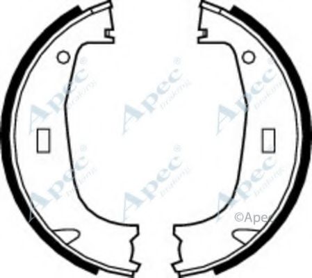 Тормозные колодки APEC braking SHU546