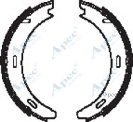 Тормозные колодки APEC braking SHU705