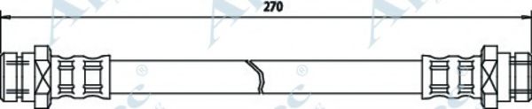 Тормозной шланг APEC braking HOS3097