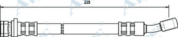 Тормозной шланг APEC braking HOS3251