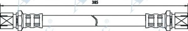 Тормозной шланг APEC braking HOS3288