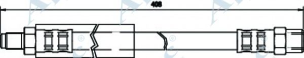 Тормозной шланг APEC braking HOS3306