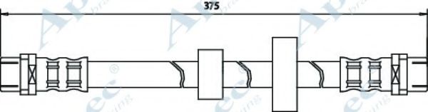 Тормозной шланг APEC braking HOS3091