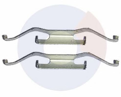 Комплектующие, колодки дискового тормоза CARRAB BRAKE PARTS 2374