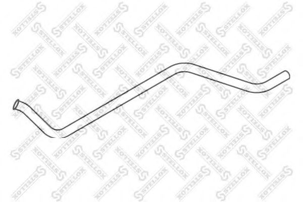 Труба выхлопного газа STELLOX 82-03697-SX