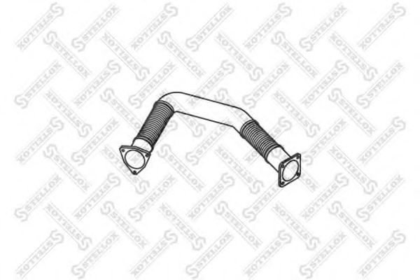 Труба выхлопного газа STELLOX 82-03750-SX