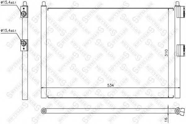 Конденсатор, кондиционер FRIGAIR MR146691