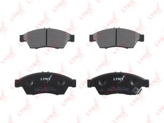 Комплект тормозных колодок, дисковый тормоз ALLIED NIPPON ADB31125