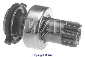 Привод с механизмом свободного хода, стартер WAIglobal 54-9170