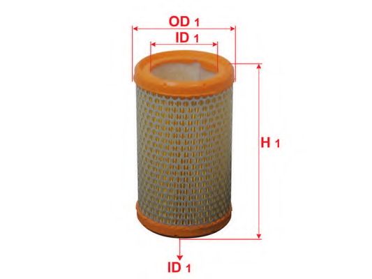 Воздушный фильтр SAKURA  Automotive A-2527