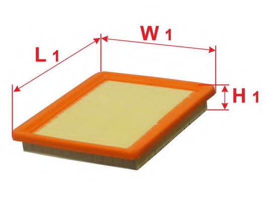 Воздушный фильтр SAKURA  Automotive A-4923