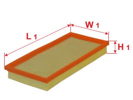 Воздушный фильтр SAKURA  Automotive A-4932