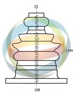 Комплект пылника, приводной вал ODM-MULTIPARTS 21-990171