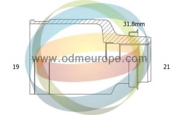 Шарнирный комплект, приводной вал SHAFTEC PJ1