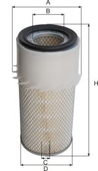 Воздушный фильтр GOODWILL AG 615