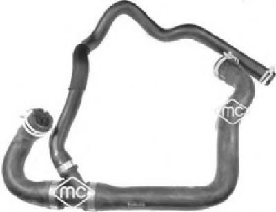 Шланг радиатора Metalcaucho 09514