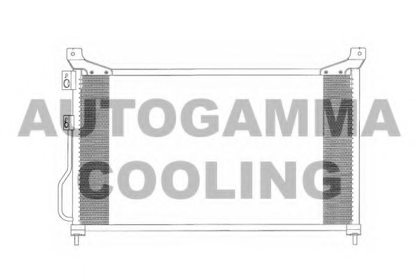 Конденсатор, кондиционер AUTOGAMMA 102770