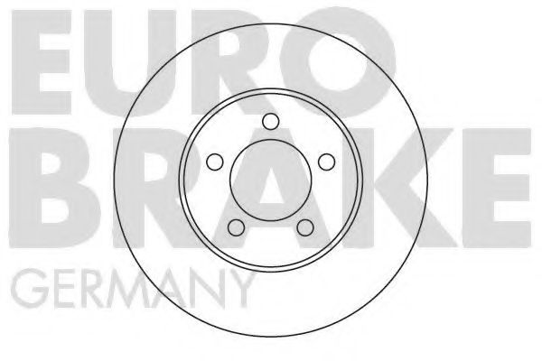 Тормозной диск EUROBRAKE 5815203263