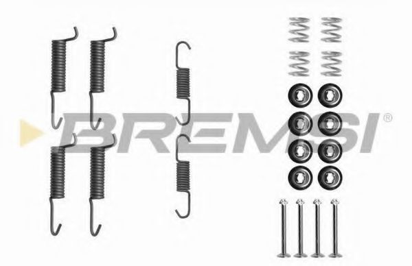 Комплектующие, тормозная колодка BREMSI SK0821